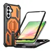 Aplicable transfronterizo a Japón y Corea, funda para teléfono Samsung Z Flip 8/7 con soporte, funda de teléfono anticaída de grado militar al por mayor