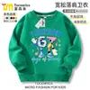 2025 Roubo Transfronteiriço de Brainrot Roubo de Brainrot Não. 67 Moletom Infantil Gola Redonda Forrado com Fleece Outono e Inverno Top