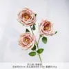 Rosas Felices Artificiales, Flores Falsas, Flores Artificiales para Bodas, Arreglos de Piso, Flores Decorativas de Alta Gama para Sala de Estar, Ramos de Flores y Adornos