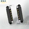Sonda de teste Pogo pin contato de carregamento Bluetooth pino de mola banhado a ouro sonda pogopin conector magnético