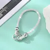 Correa de Teléfono con Pedrería Transfronteriza, Cadena de Cuentas Completamente de Diamante, Colgante de Cadena para Bolsos, Decoración de Bolsos, Correa de Teléfono para Muñeca, Cadena para Teléfono