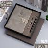 Cuaderno de Negocios Transfronterizo Cubierta de Cuero A5 con Cierre, Cuaderno Grueso y Elegante, Cuaderno Pequeño B5