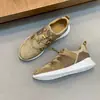 Zapatos Deportivos Casuales Blancos de Malla Transpirable con Suela Gruesa para Hombre Europeos y Americanos, de Marca Famosa, Modernos y Tendencia