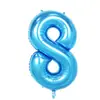 Globo Digital de Papel de Aluminio de 40 pulgadas Forma de Set de Cumpleaños Suministros de Decoración para Fiestas Globos con Números de Cumpleaños Venta al por Mayor