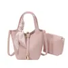 Bolso de mano estilo cesta con estampado de lichi para mujer, nuevo modelo 2026, de alta gama, moderno, a la moda, bolso cruzado versátil con pañuelo de seda