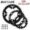 Plato de Bicicleta de Montaña 104/64Bcd 22/24/26/32/38/42/44t Plato de Bicicleta