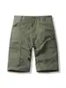Venta Caliente Transfronterizos Hombres Ropa de Trabajo Casual para Exteriores Shorts Sueltos Multibolsillos Secado Rápido Moda Masculina Shorts de Playa Hombres