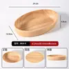 Plato Creativo de Melamina para Wagyu Plato Comercial con Textura de Madera Plato para Buffet de Carne Plato para Barbacoa Plato para Parrilla Estilo Japonés