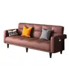 Cama sofa dobrável multifuncional, cama de solteiro simples de tecido de dupla finalidade para sala de estar, apartamento de aluguel, quarto, cama dobrável para espaços pequenos
