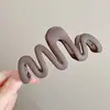 Pinza para el Pelo de Flor para Cabello Grueso en la Parte Trasera de la Cabeza, Pinza para el Pelo de Lazo Linda y Sencilla, Tamaño Grande para Mujeres, Popular Pinza de Tiburón de Acrílico