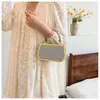Bolso de mano nuevo tipo caja de malla, moderno y elegante, bolso de hombro sencillo, bolso cruzado, chic y elegante, adecuado para el trabajo, personalizable