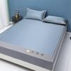 Clase a Popular Colchoneta Antibacteriana de Seda de Hielo para Dormir Desnudo en Verano, Colchoneta Acondicionada Grado Materno e Infantil, Sábana Plegable Lavable a Máquina, Colchoneta Suave