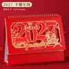 Nuevo Calendario de Escritorio Personalizado 2027 Adorno para Escritorio de Oficina Planificador Mensual Plan Diario Calendario de Registro de Autodisciplina
