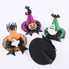 Decoraciones de Halloween Pasadores para el Cabello Decoraciones del Festival de los Fantasmas Mascarada Sombrero de Brujo Fantasma Pasador Mini Sombrero de Bruja Tocado