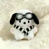 Perro de Peluche Lindo con Gafas Adecuado para Funda de Auriculares Vivo Tws 3E/1E Funda de Auriculares Vivo Tws Air Generation
