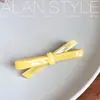 Accesorios para el Cabello Estilo Ins Japonés y Coreano Pinza Lateral Pequeña Pasador de Lazo Color Gel Pinza para Flequillo Parte Posterior de la Cabeza Pasador de Ácido Acético Temperamento