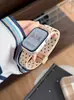 Correa de Reloj de Punto con Hebilla Magnética de Puntos de Ola Adecuada para Apple Watch iWatch 12ª Generación 11/10