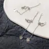 Banho de Ouro Real Cobre Alta Retenção de Cor Corrente de Extensão Simples Ajuste Corrente Fivela Pulseira DIY Acessórios para Pulseira Feita à Mão