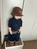 Ropa Infantil Pantalones para Niños 2026 Primavera Nuevo Estilo Niños y Niñas Holgados de Mezclilla Pierna Ancha Mono Casual para Bebé Pantalones Largos