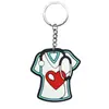 Suministrados Directamente por el Fabricante, Llaveros de Goma Suave de PVC con Temática de Emergencia Médica, Accesorios Creativos para Bolsas y Colgantes Más Vendidos en Amazon