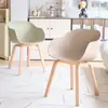 Silla de Comedor para el Hogar Respaldo Engrosado Silla de Plástico Lujo Ligero Sentido Avanzado Silla para Negocios Silla de Ocio para Restaurante Silla de Repuesto