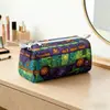 Bolsa de Armazenamento Multifuncional Temu para Etiquetagem e Envio Grande Capacidade Bolsa de Maquiagem Portátil para Viagem Material de Pelúcia