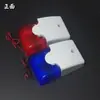 Bocina de Sonido y Luz 5V 24V 220V Sirena Cableada de Alarma de Incendio con Sonido Ajustable Alarma de Monitoreo de Seguridad