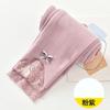 Leggings de Primavera y Otoño para Niñas y Niños, Estilo Occidental para Bebé, Personalidad Infantil, Moderno, Estilo Coreano, Lazo de Encaje, Elásticos, Pantalones Exteriores
