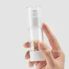 Como Botella de Vacío 15/30/50ml Botella Dispensadora de Loción y Esencia Cosmética Botella Pulverizadora Hidratante Portátil Tipo Prensa