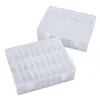 Caixa de Armazenamento de Miçangas da Moda, Caixa de Armazenamento para Nail Art, Organizador Mini Transparente Conveniente para Acessórios Diversos, Conjunto Especial de Armazenamento Transfronteiriço