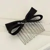 Pente de Cabelo com Laço de Rede e Grampo Estilo Coreano, Nova Ferramenta de Penteado para Controlar Fios Soltos, Pente Invertido da Moda, Presilha de Cabelo Elegante