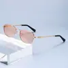 2026 Europeu e Americano Transfronteiriço Novo Armação Completa Multifacetada Anti-UV Personalidade Alta Qualidade Atacado Óculos de Sol de Metal
