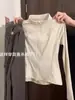 Ropa de Protección Solar Ajustada para Mujer Verano 2026 Ceñidor de Cintura Adelgazante Ropa de Yoga Chaqueta Corta Top Deportivo de Protección Solar UPF50+