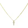 Amazon Nuevo collar de 26 letras diseño simple de nicho letra de circonita cadena de clavícula colgante de nombre de familia