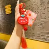 Colgante de borla de bendición genuino y hermoso Accesorios para sobres rojos de Año Nuevo Llavero de coche creativo de dibujos animados Regalo pequeño para hombres y mujeres Venta al por mayor