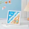 Pegamento crema para pintura de escena 3D para niños, pintura hecha a mano DIY, pintura oceánica, pintura de escena de micropaísaje, paquete de materiales de juguete educativo