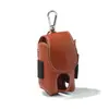 Bolsa de Golf Compacta de Cuero Más Vendida de Amazon, Bolsa de Almacenamiento de Golf Multifuncional de Color Sólido Simple