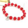 Pulsera de cuentas de cristal estilo palomitas de maíz estilo coreano para mujer, pulsera de gran venta, estilo pequeño y fresco, joyería para novias y estudiantes, regalo de vacaciones
