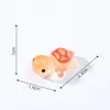 Nuevo producto transfronterizo: Paisaje en miniatura con accesorios de bolsa sorpresa de tortuga que brillan en la oscuridad, decoración de acuario, adornos para manualidades y figuras pequeñas de escritorio