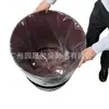 Bolsa redonda de PE para fondo de barril grande 28-70 cm bolsa interior para barril de pintura química bolsa de plástico redonda de fondo transparente a prueba de humedad