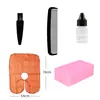 Capa Xale para Cortar Cabelo Infantil Pano para Cortar Cabelo de Bebê Pano para Cortar Cabelo em Casa Roupão para Cortar Cabelo Cabelo Antiaderente