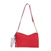 2026 Nueva Moda Casual Bolso de Nylon para Axila para Mujer, Estilo Minimalista Bolso Pequeño Cuadrado de Hombro Único, Bolso Cruzado, Bolso de Mano Tipo Almohada