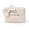 Caja de Pañuelos para Coche de Lujo Ligero, Portapañuelos Pequeño para Respaldo de Asiento de Coche Estilo Chanel, Caja de Pañuelos Multifuncional Creativa para Coche