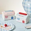 Caixa de Lenços Formato de Casa, Suporte de Papel Toalha de Parede, Porta-Guardanapos Decorativo Fofo para Cozinha de Casa