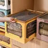 Caja de Almacenamiento Plegable para Exteriores Almacenamiento en Maletero de Coche Caja de Almacenamiento Casera Gruesa Transparente Plegable Organizador de Plástico