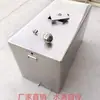 Tanque de agua cuadrado de acero inoxidable 304 para uso doméstico, engrosado, montable en coche, tanque de aceite a prueba de olores, protección contra incendios en interiores, resistente a la corrosión, uso en exteriores