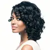 Comércio Exterior Amazon Transfronteiriço Moda Europeia e Americana Peruca Touca África Quente Cabelo Cacheado Pequeno Mechas Parciais Peruca de Cabelo Cacheado