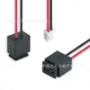 Soquete fêmea tipo C009 com terminal PH2.0, instalação de encaixe, conector de carregamento embutido para pequenos eletrodomésticos