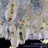 Salón de Banquetes de Boda Acrílico Araña Pequeña de 10 Luces Decoración de Fiesta Cadena de Luces Festivas Luces Decorativas para Salón de Bodas