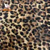 Suministros del Fabricante Zapatos de Piel de Caballo Estampado Leopardo, Bolsos, Materiales de Decoración, Crin de Caballo Integrada con Piel, Piel de Caballo con Ondas de Agua Bicolor